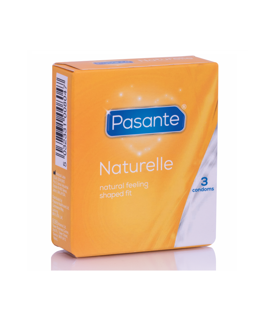 PASANTE - CONDOM GAMA NATURELLE 3 UNIDADES