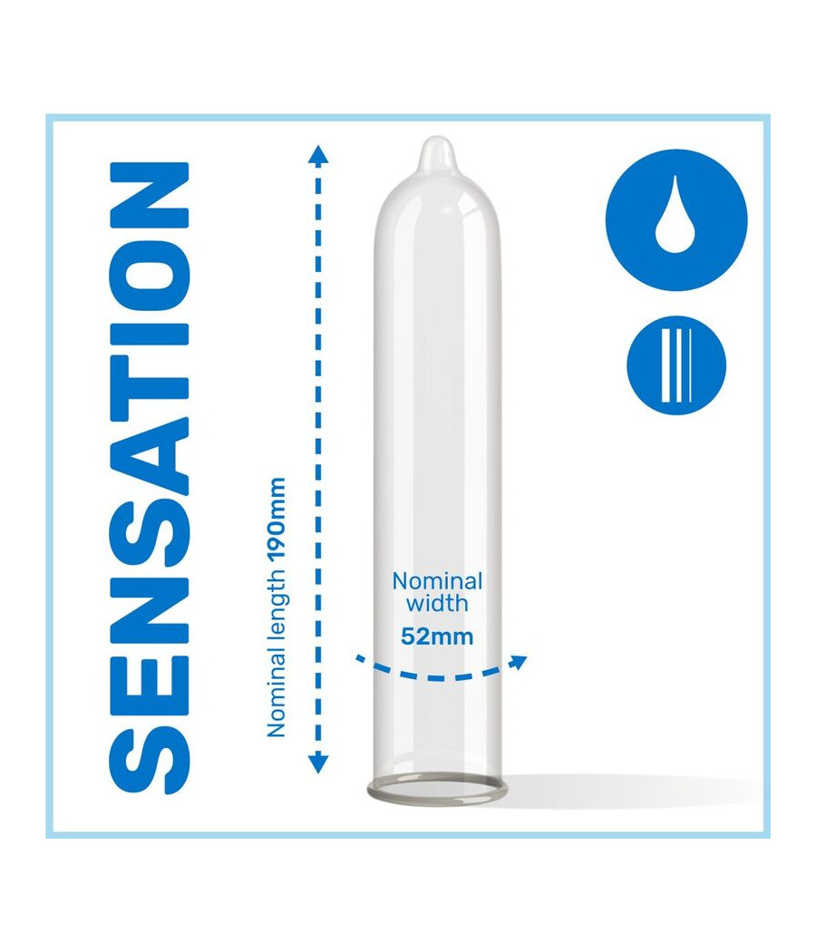 PASANTE - PRÉSERVATIFS SENSIBLES ULTRA MINCE 3 UNITÉS