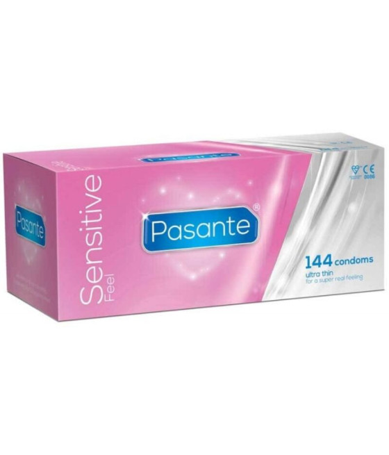 PASANTE - DE PRESERVATIVOS ULTRAFINOS SENSÍVEIS 144 UNIDADES