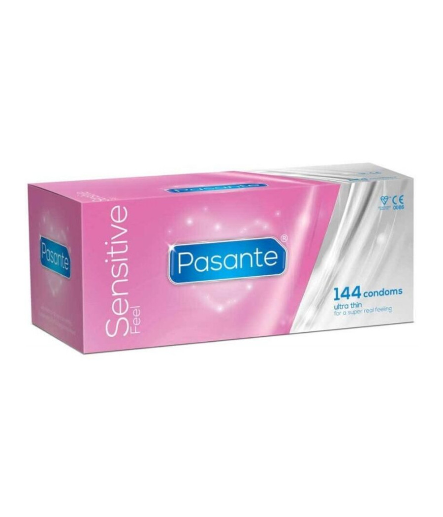 PASANTE - PRÉSERVATIFS ULTRAFINS SENSIBLES 144 UNITÉS