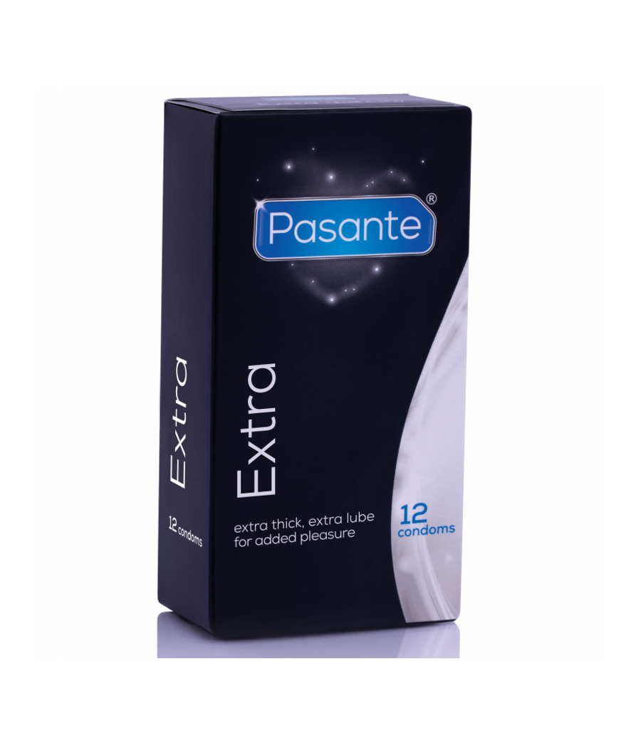 PASANTE - PRESERVATIVO EXTRA EXTRA GROSSO DE 12 UNIDADES