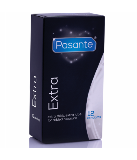 PASANTE - PRESERVATIVO EXTRA EXTRA GROSSO DE 12 UNIDADES