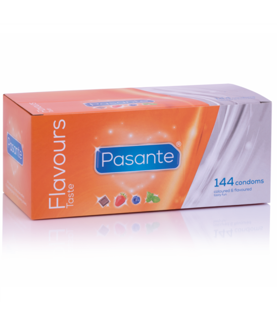 PASANTE - CONDOMS FLAVORS 144 UNITS