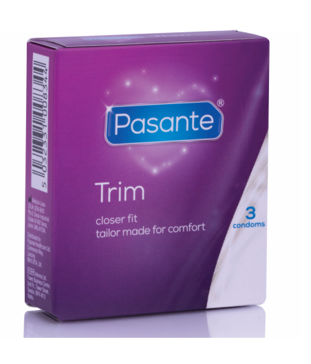 PASANTE - THIN TRIM MS DÜNNES KONDOM 3 EINHEITEN