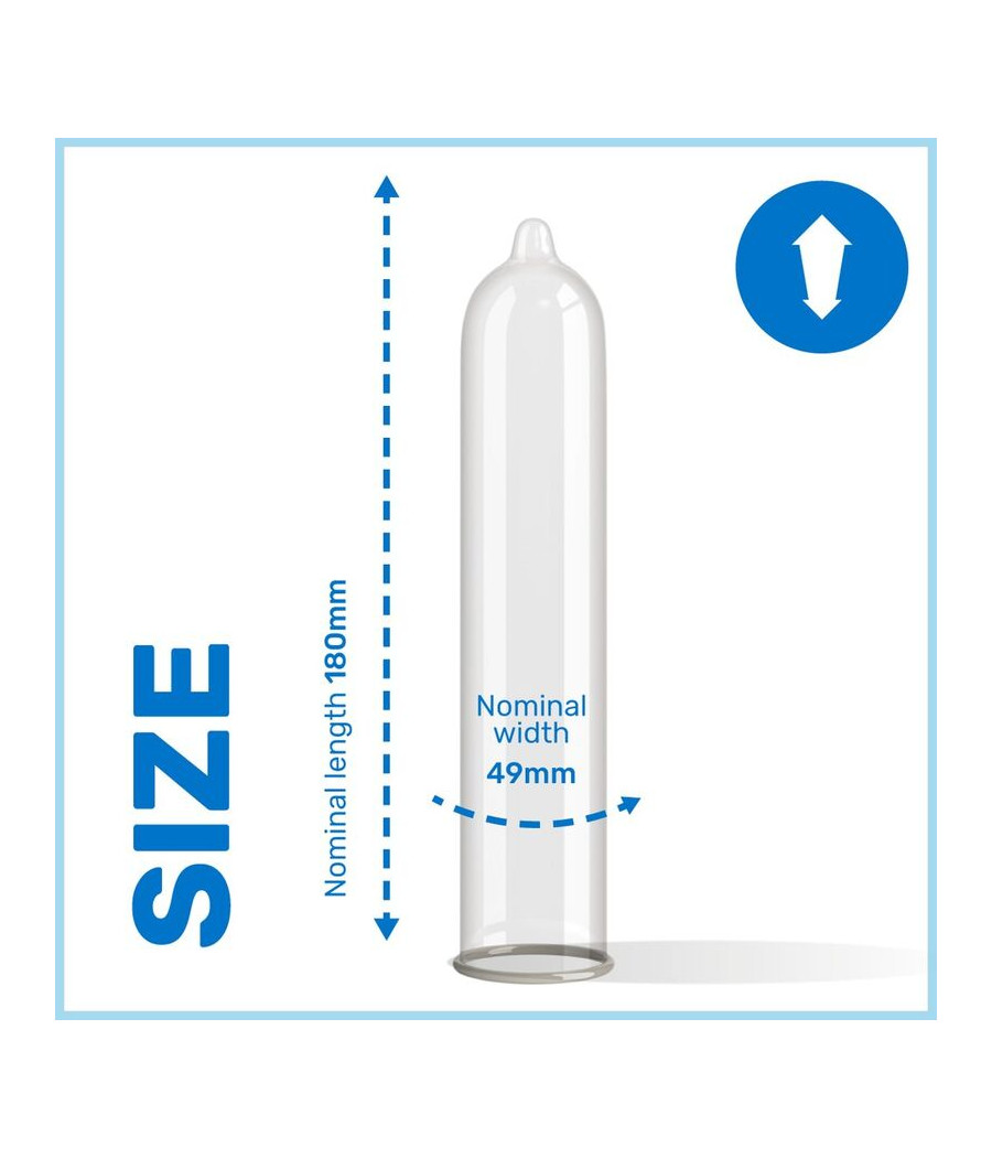 PASANTE - PRÉSERVATIFS MS TRIM TRIM PAR 12 UNITÉS