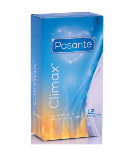 PASANTE - CLIMAX 6 EFECTO CALOR + 6 EFECTO FRIO / 12UNIDADES