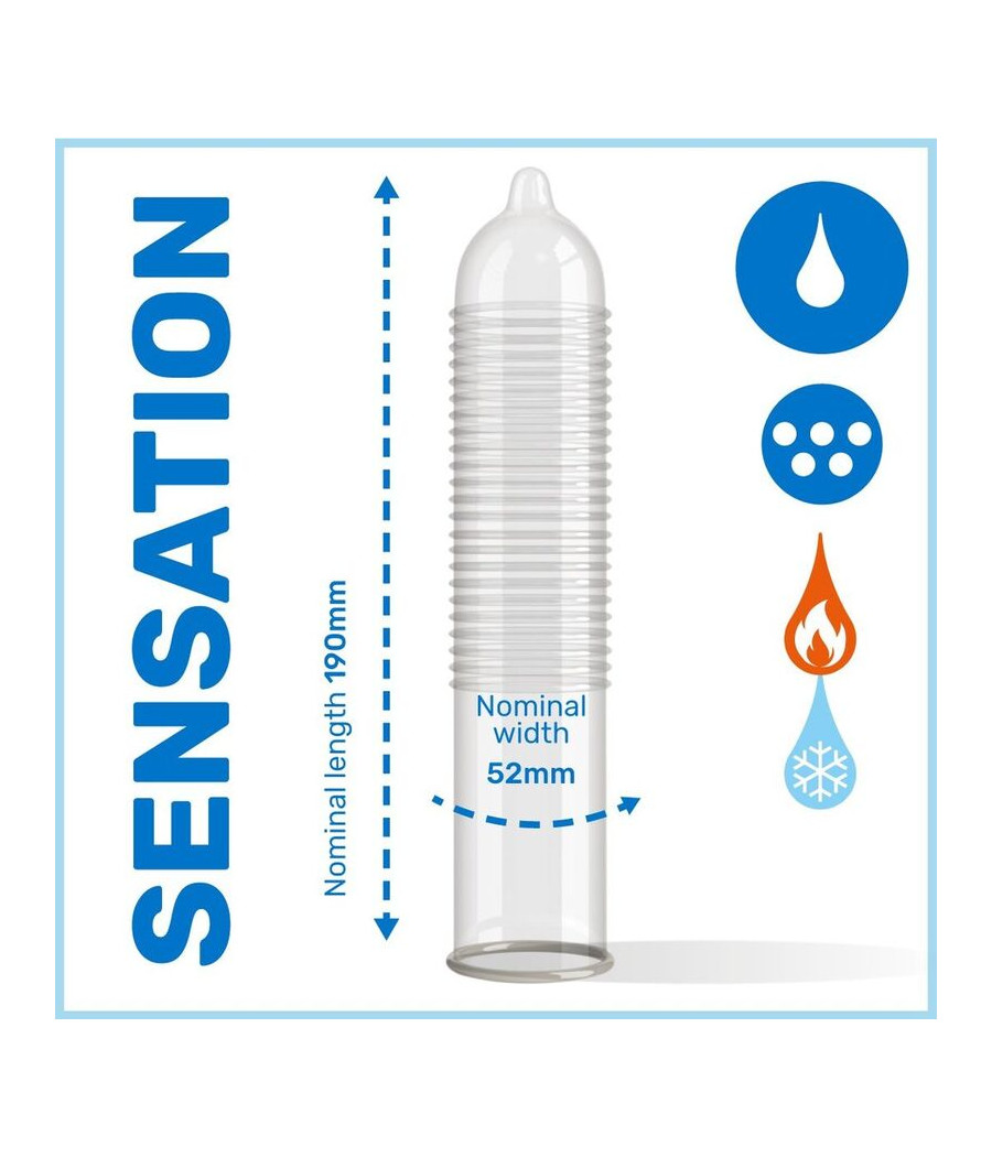 PASANTE - CLIMAX 6 EFFETTI CALDO + 6 EFFETTI FREDDO / 12 UNIT