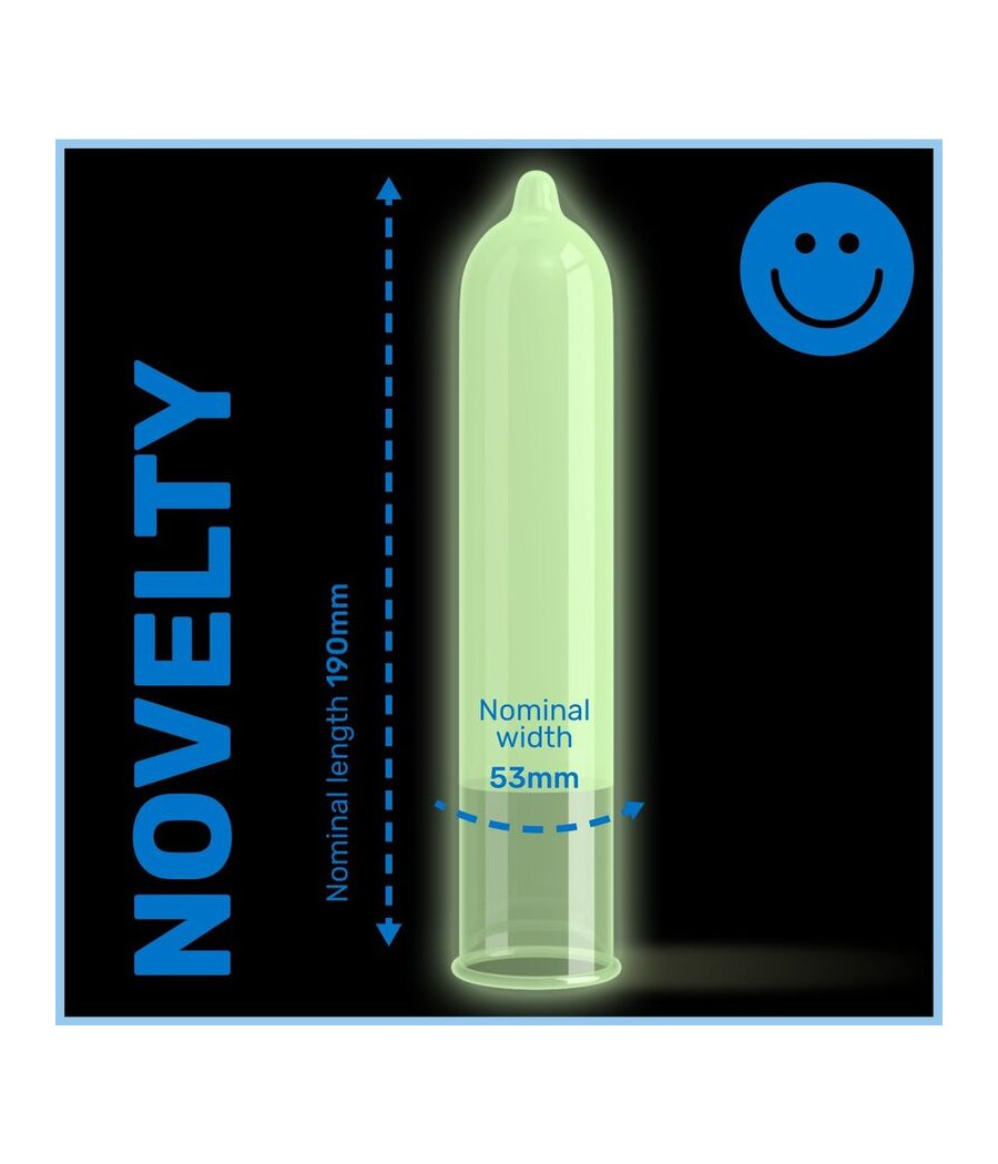 PASANTE - DE GLOW IN THE DARK 12 UNIDADES