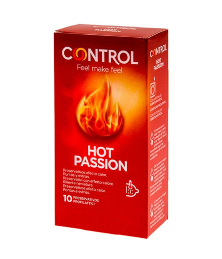 CONTROL - HOT PASSION WARMING EFFECT 10 UNITS