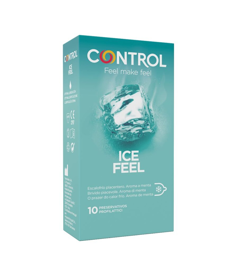 CONTROL - EFFET ICE FEEL COOL 10 UNITÉS