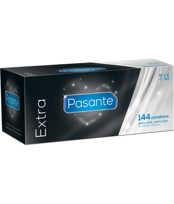 PASANTE - EXTRA PRESERVATIVOS GRUESOS 144 UNIDADES