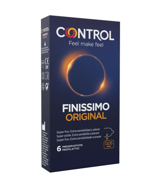 CONTROL - FINISSIMO ORIGINAL 6 UNITS
