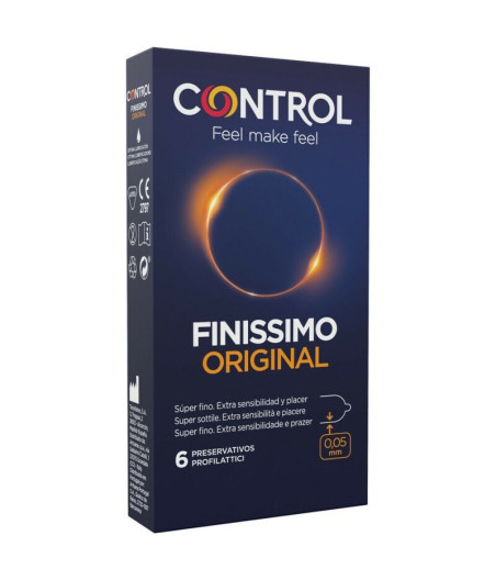 CONTROL - FINISSIMO ORIGINAL 6 UNITS