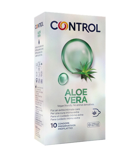 CONTROL - PRÉSERVATIFS À L'ALOE VERA 10 UNITÉS