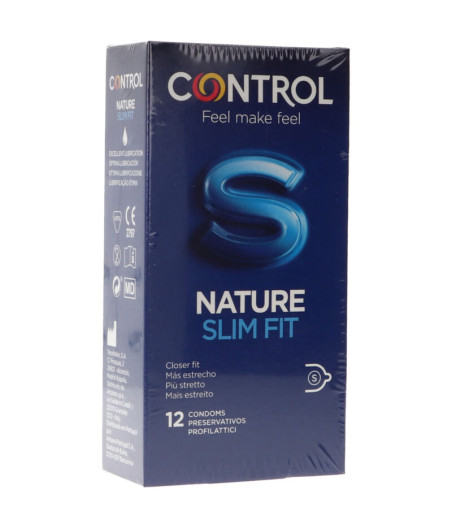CONTROL - NATURE SLIM FIT 12 UNIDADES