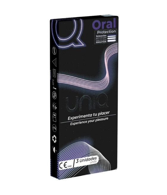 UNIQ - CLASSIC PRESERVATIFS SANS LATEX 3 UNITES
