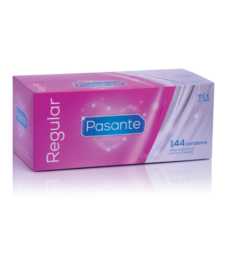 PASANTE - PRÉSERVATIFS RÉGULIERS 144 UNITÉS