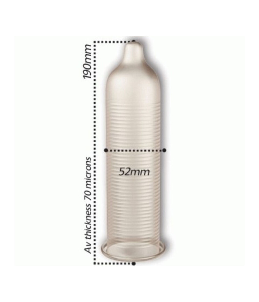 PASANTE - PRESERVATIVO EFECTO FRIO BOLSA 144 UNIDADES