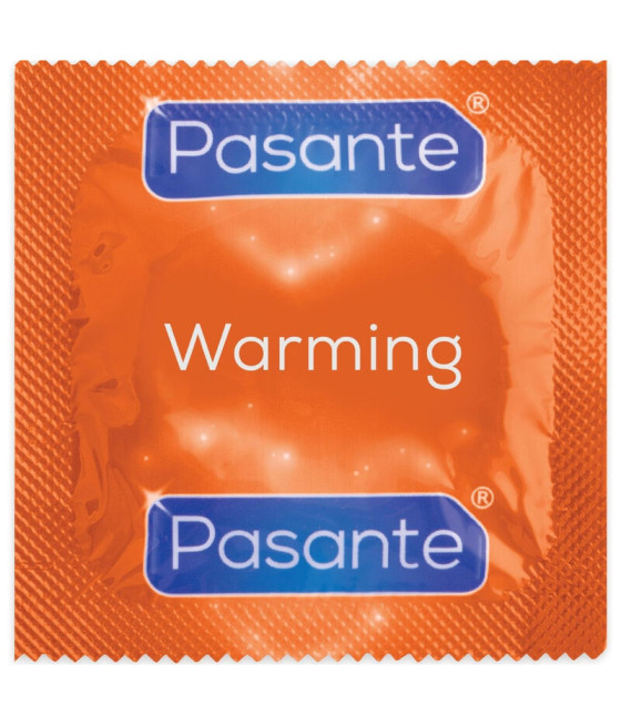 PASANTE - PRESERVATIVO EFECTO CALOR BOLSA 144 UNIDADES