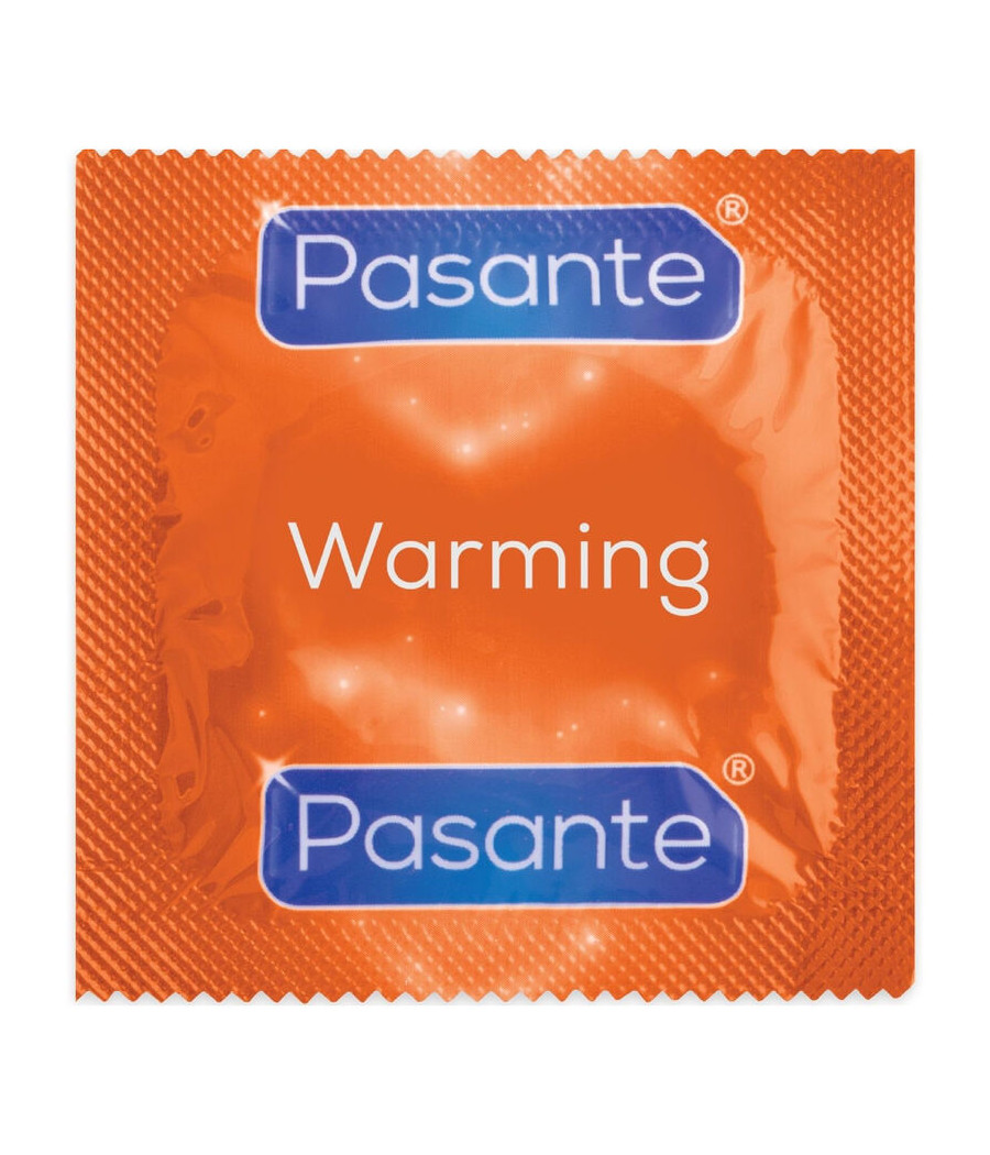 PASANTE - CONDOMS WARMING EFFECT BAG 144 UNITS
