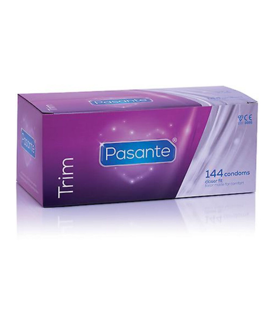 PASANTE - PRÉSERVATIFS TRIM CLOSER FIT CAJA 144 UNITÉS