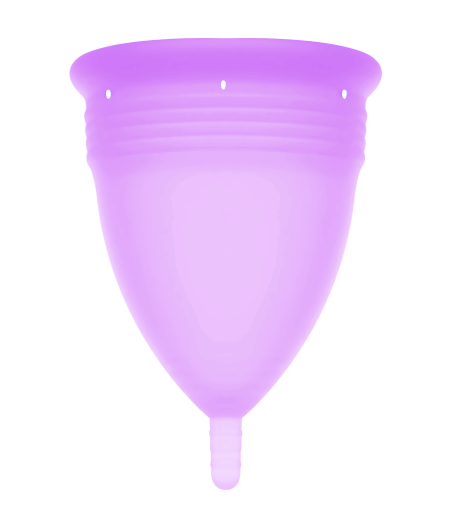 STERCUP - COPPA MESTRUALE IN SILICONE FDA LILLA - TAGLIA S