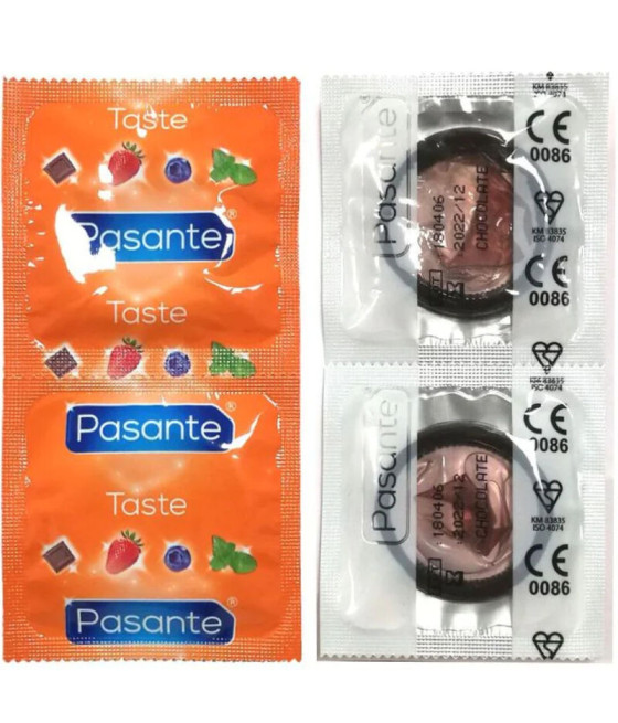 PASANTE - PRESERVATIVI AL GUSTO CIOCCOLATO BORSA TENTAZIONE 144 UNIT