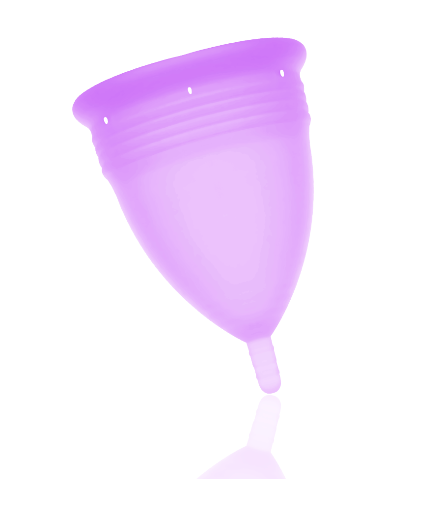 STERCUP - COPA MENSTRUAL FDA SILICONA LILA - TALLA S