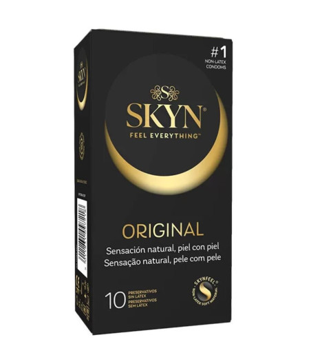SKYN - PRESERVATIVO ORIGINAL SENSACIÓN NATURAL 10 UNIDADES