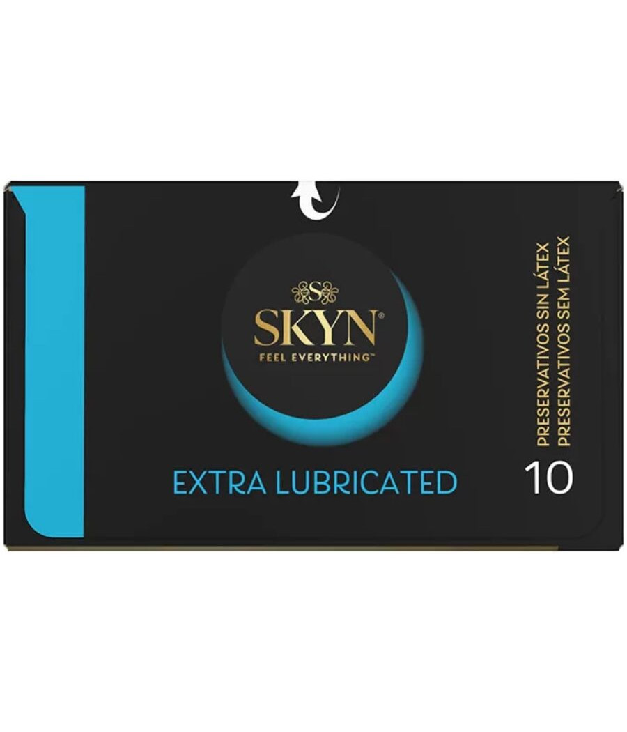 SKYN - PRESERVATIVO EXTRA LUBRIFICADO 10 UNIDADES
