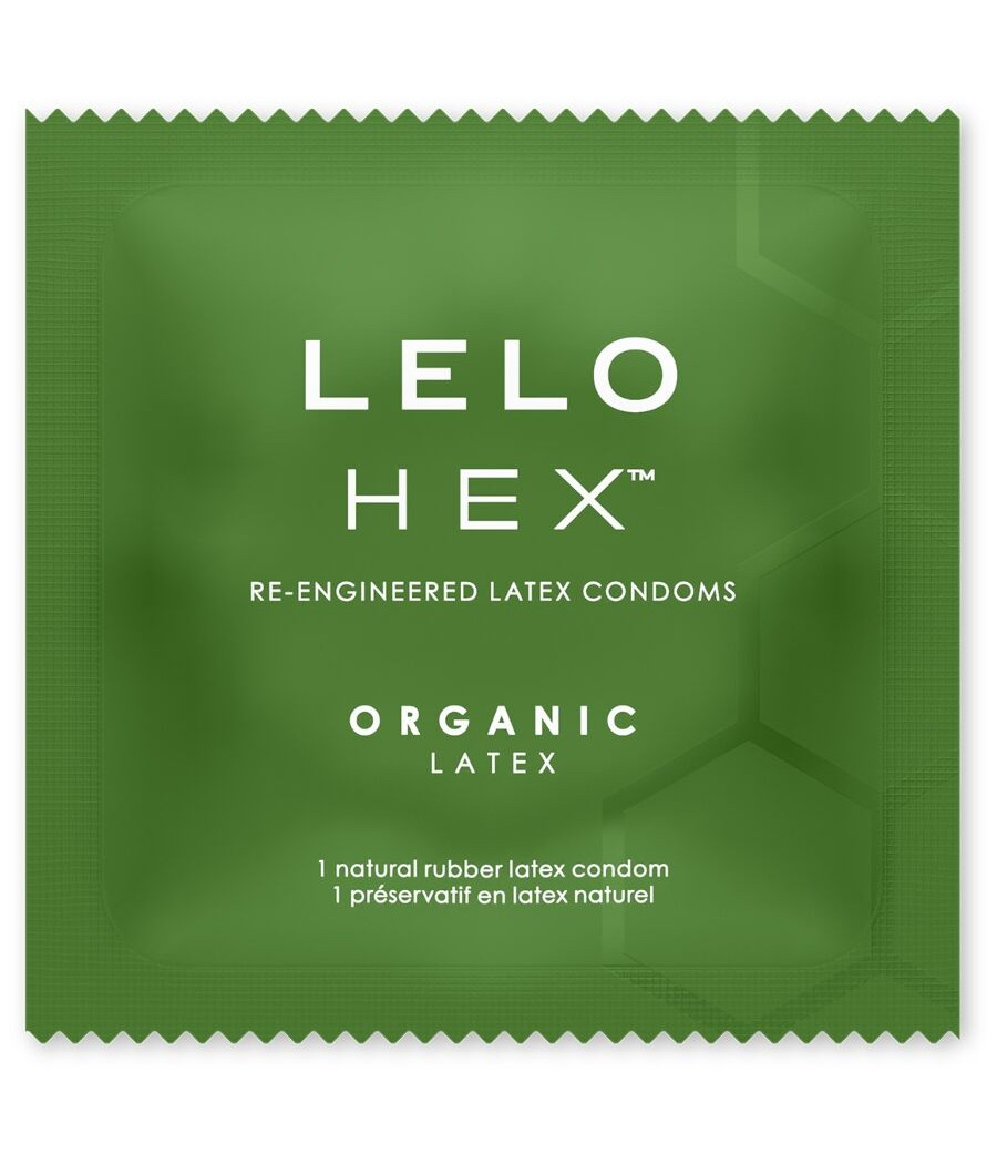 LELO - HEX ORGANIC PRESERVATIVO CAJA 3 UDS