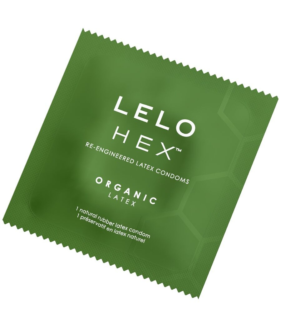 LELO - HEX BOÎTE DE PRÉSERVATIFS BIOLOGIQUES 12 UNITÉS