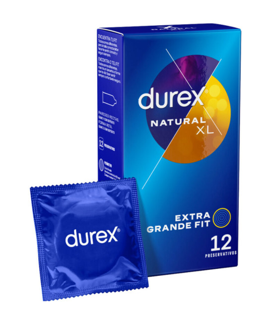DUREX - NATURAL XL 12 UNITS