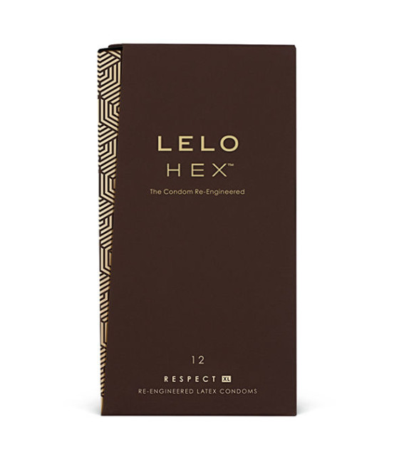 LELO - HEX CONDOMS RESPECT XL 12 PACK