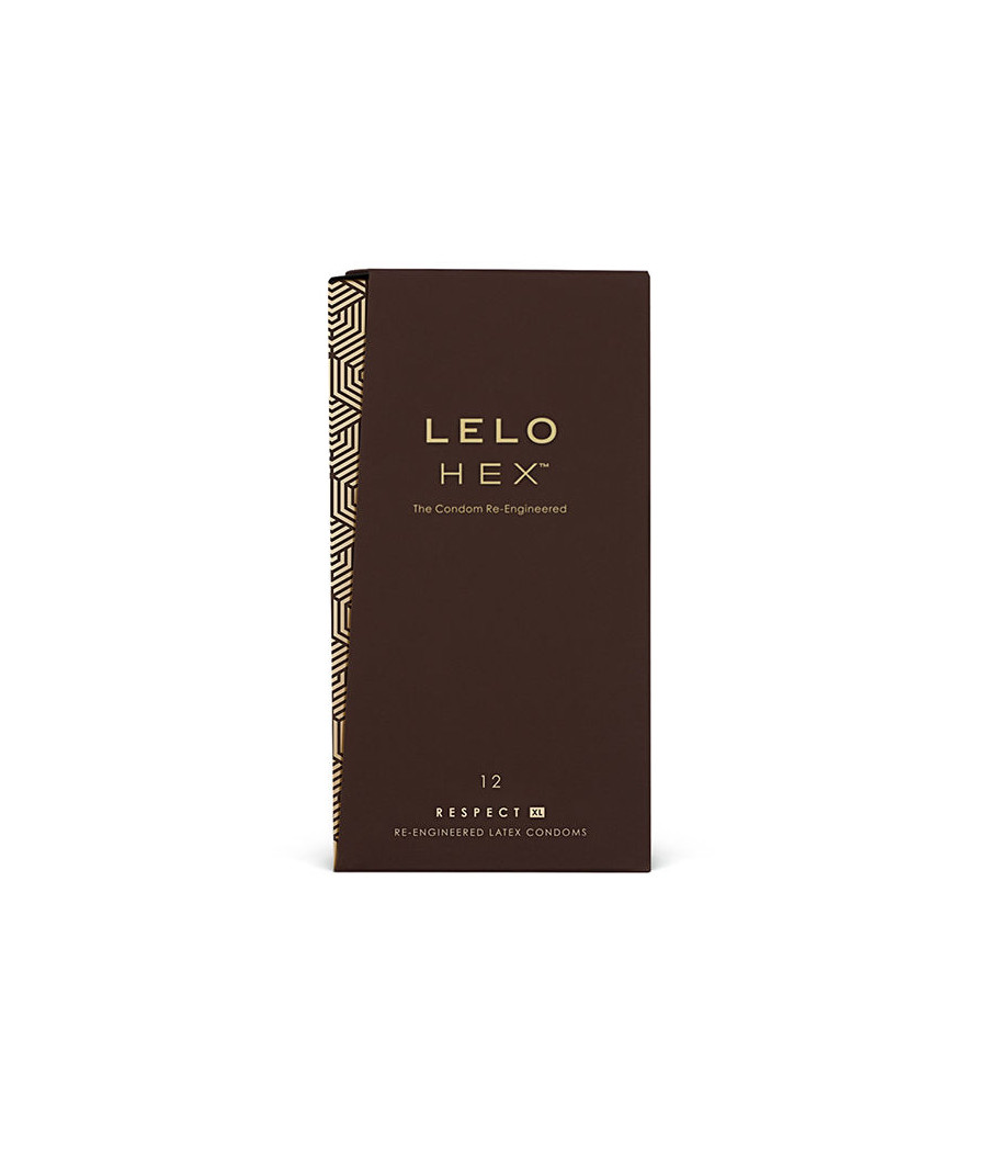 LELO - HEX CONDOMS RESPECT XL 12 PACK