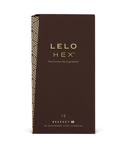 LELO - HEX KONDOME RESPECT XL 12 PACK