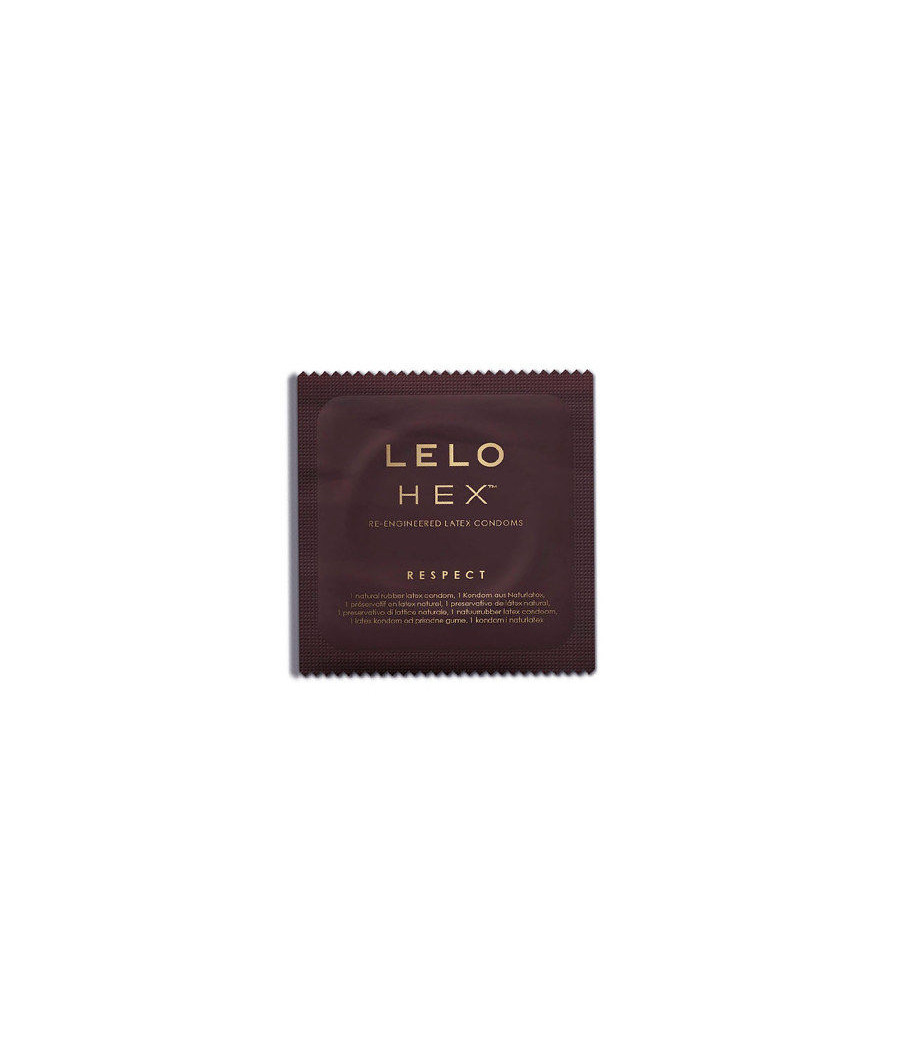 LELO - HEX PRESERVATIVO RESPECT XL 12 PACK