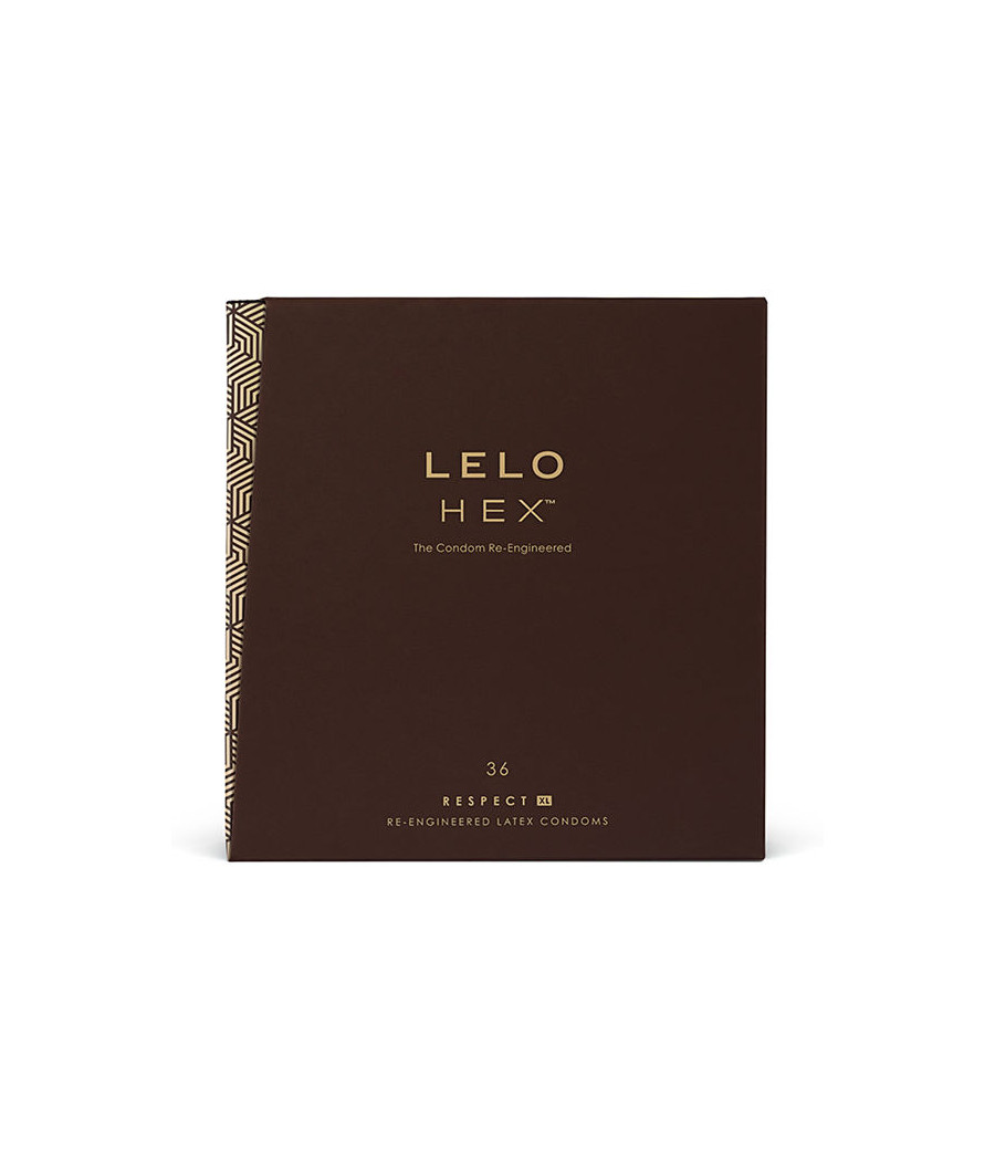 LELO - PRÉSERVATIFS HEX RESPECT XL 36 PACK