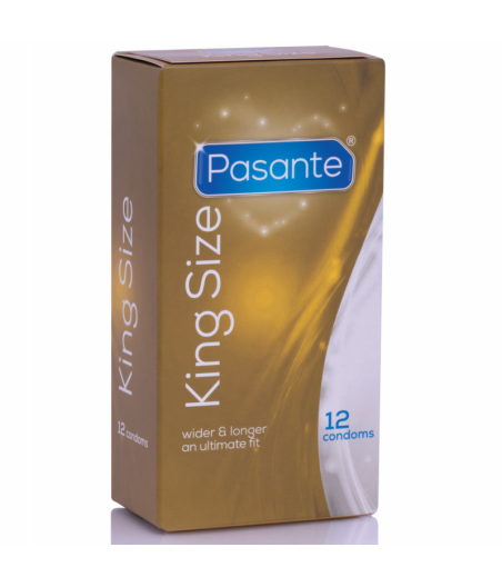 PASANTE - DE PRESERVATIVOS KING MS LONGO E LARGURA 12 UNIDADES