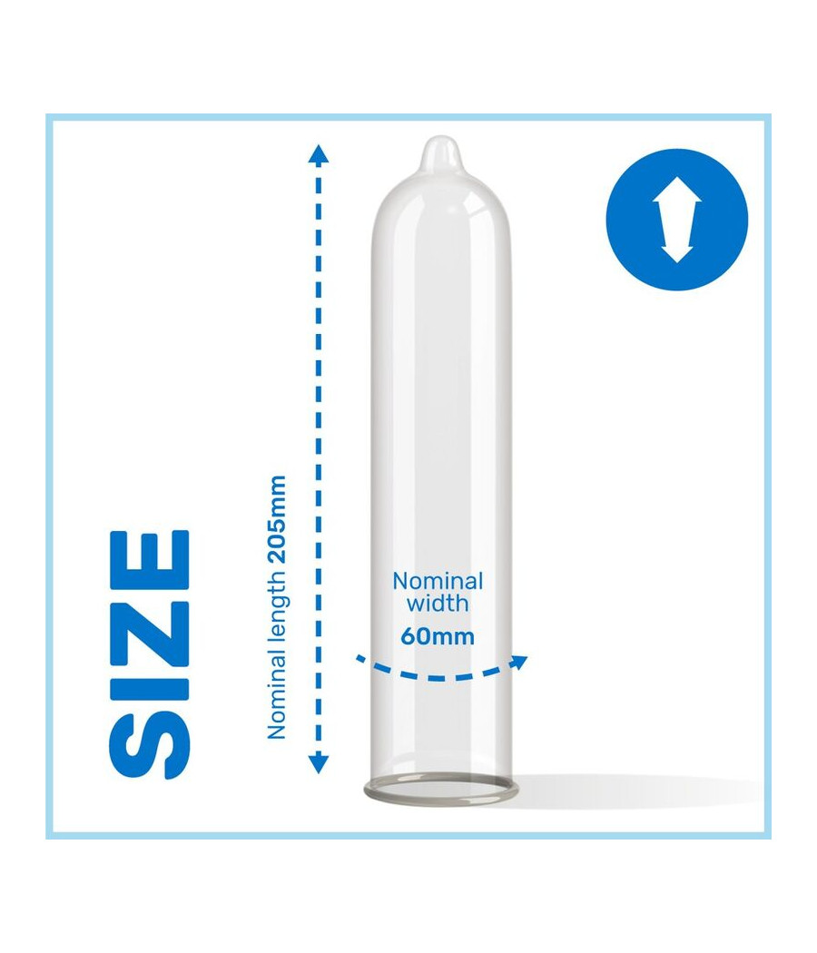 PASANTE - CONDOMS KING MS LONG AND WIDTH 12 UNITS