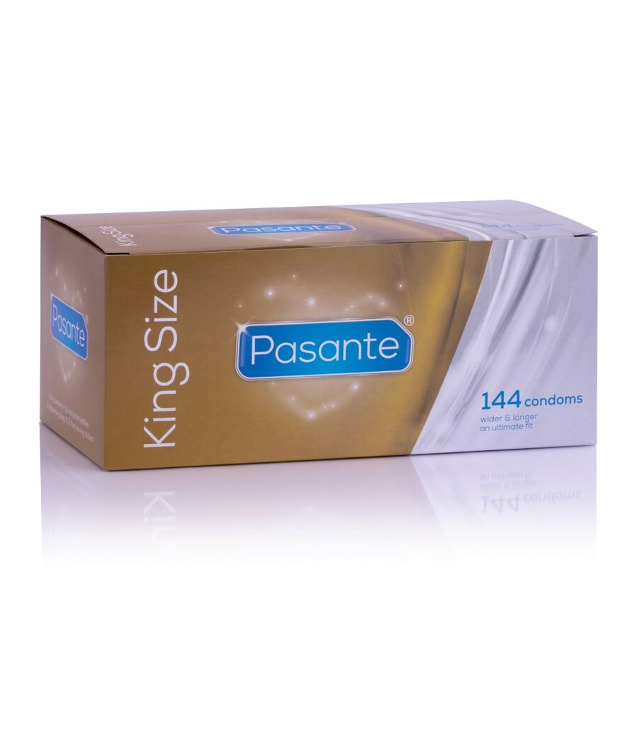 PASANTE - PRESERVATIVOS KING SIZE CAIXA 144 UNIDADES