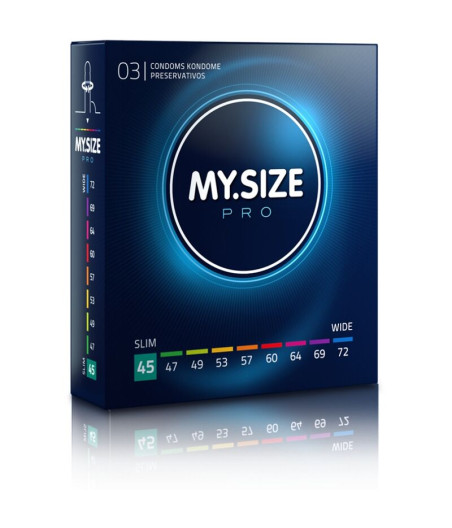 MY SIZE - PRO CONDOMS 45 MM 3 UNITS