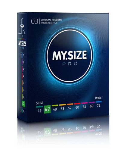 MY SIZE - PRO PRESERVATIVI 47 MM 3 UNIT