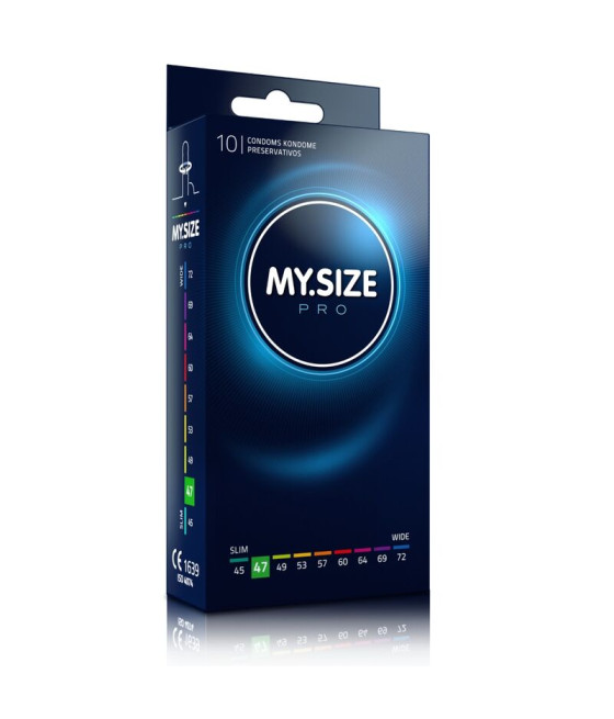 MY SIZE - PRO CONDOMS 47 MM 10 UNITS
