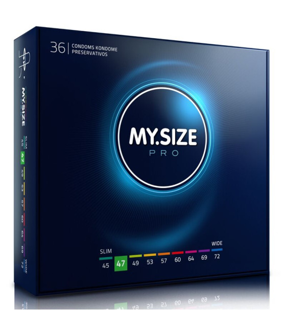 MY SIZE - PRO PRESERVATIVI 47 MM 36 UNIT
