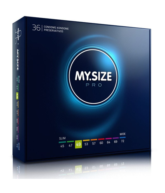 MY SIZE - PRO CONDOMS 49 MM 36 UNITS