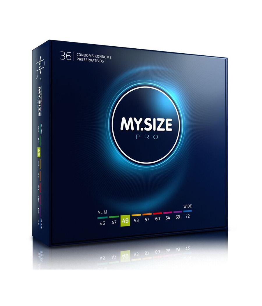 MY SIZE - PRO CONDOMS 49 MM 36 UNITS