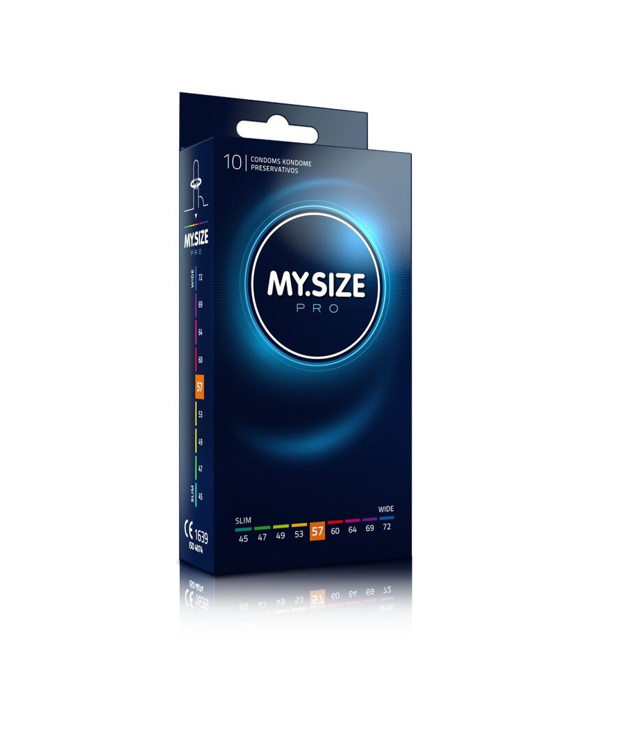 MY SIZE - PRO CONDOMS 57 MM 10 UNITS
