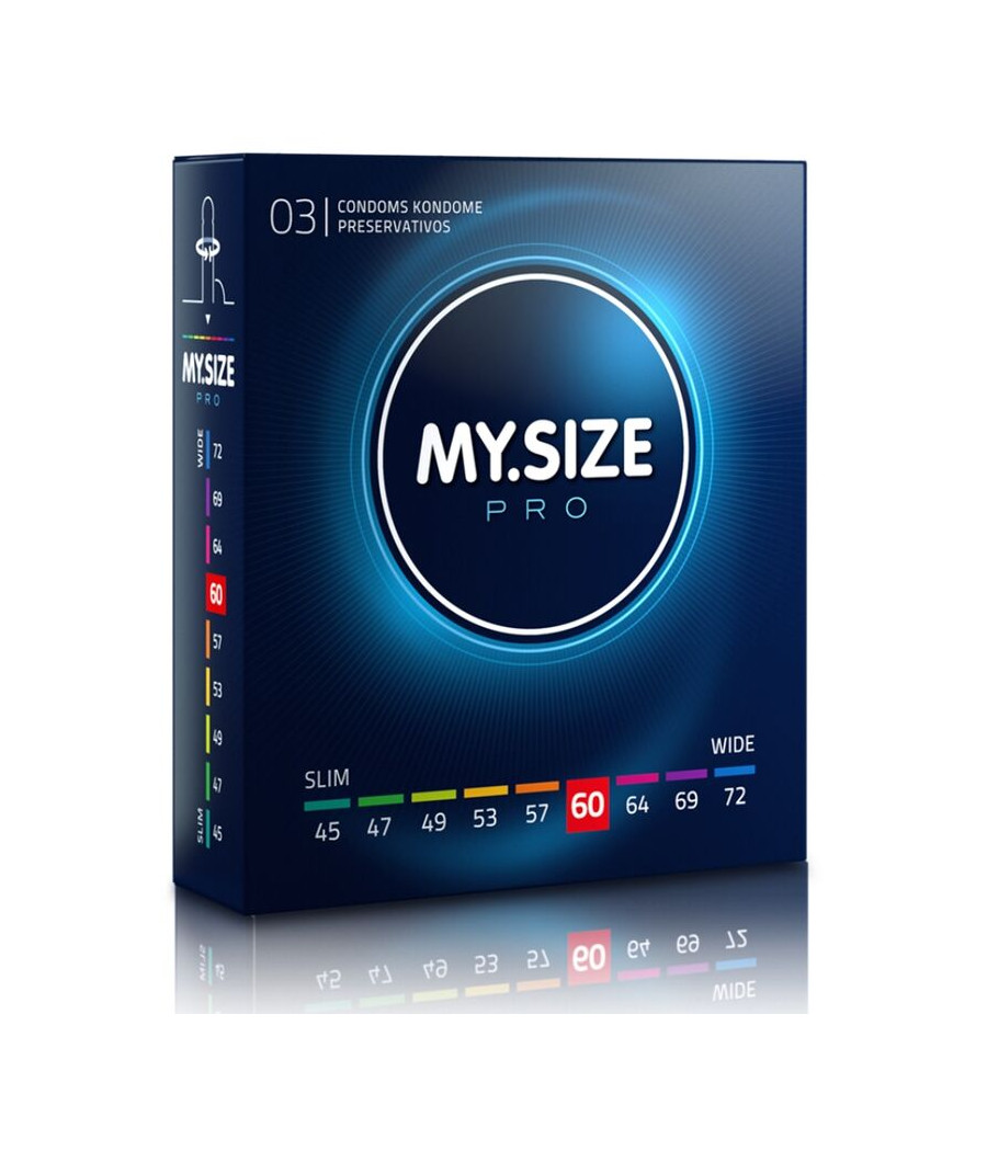 MY SIZE - PRO CONDOMS 60 MM 3 UNITS