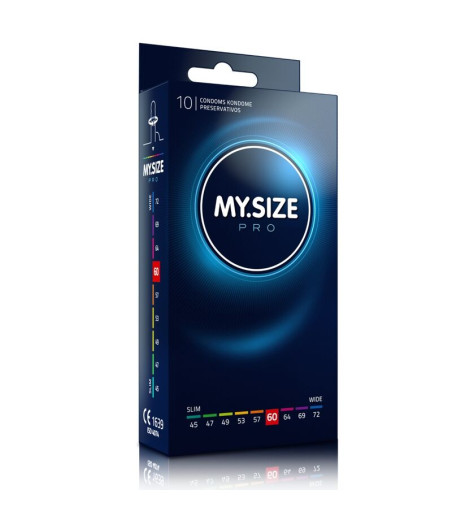 MY SIZE - PRO PRESERVATIVOS 60 MM 10 UNIDADES